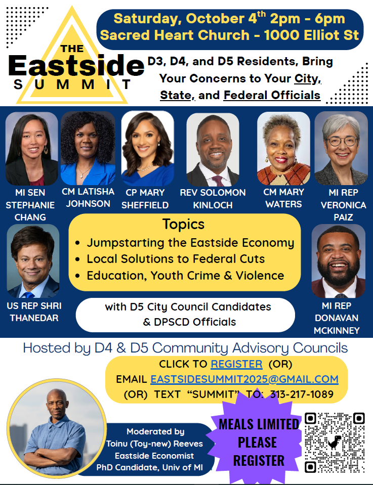 2025 Eastside Policy Summit Flyer